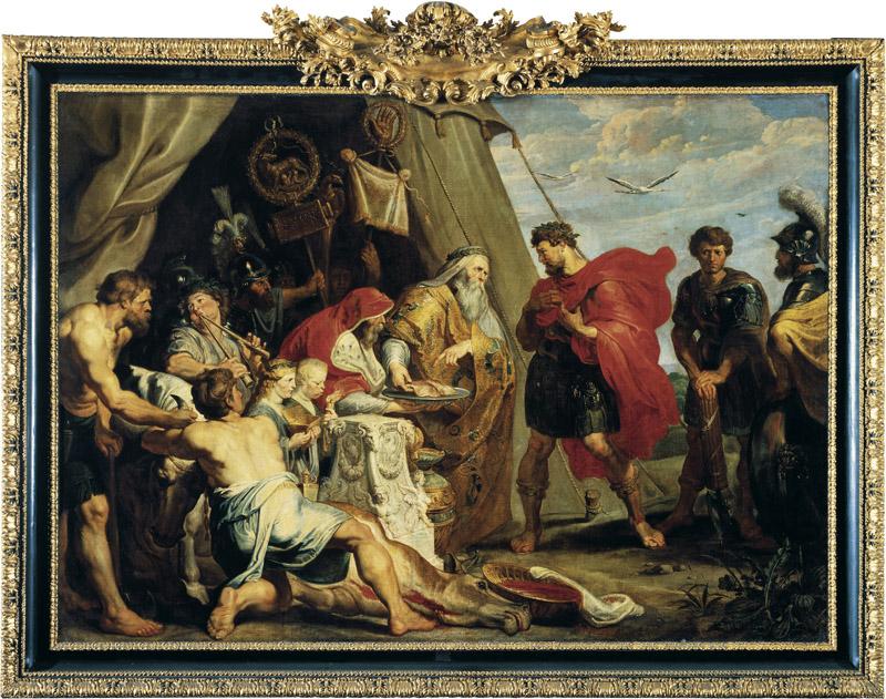 Peter Paul Rubens - The Interpretation of the Victim, 1616-1617