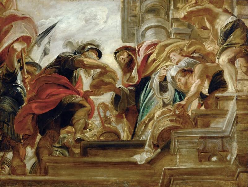 Peter Paul Rubens -- Abraham and Melchizedek