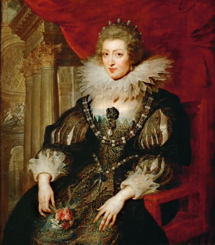 Peter Paul Rubens -- Anne of Austria, Queen of France