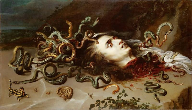 Peter Paul Rubens -- Head of Medusa