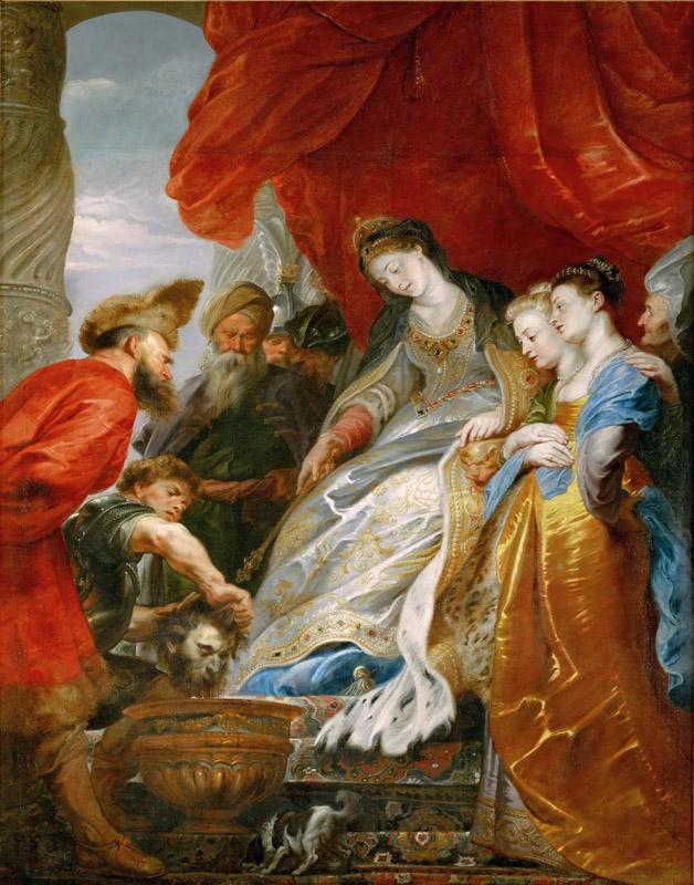 Peter Paul Rubens -- Tomyris Orders Cyrus Head Lowered into a Vessel of Blood