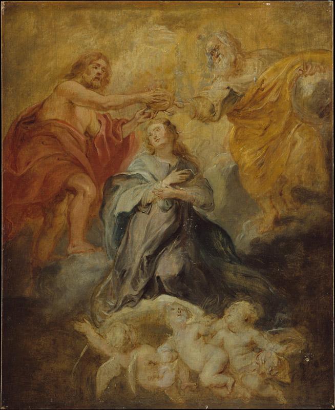 Peter Paul Rubens--The Coronation of the Virgin