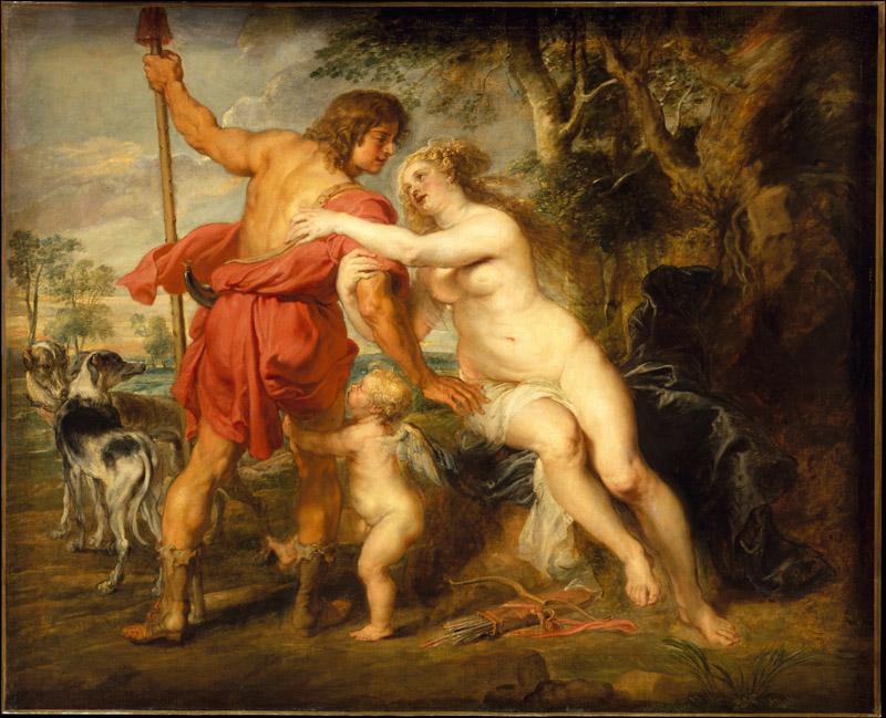 Peter Paul Rubens--Venus and Adonis
