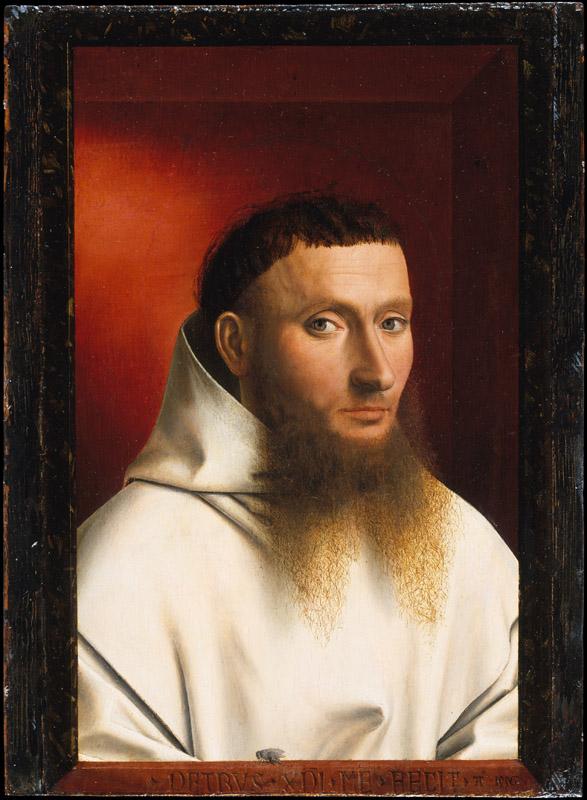 Petrus Christus--Portrait of a Carthusian