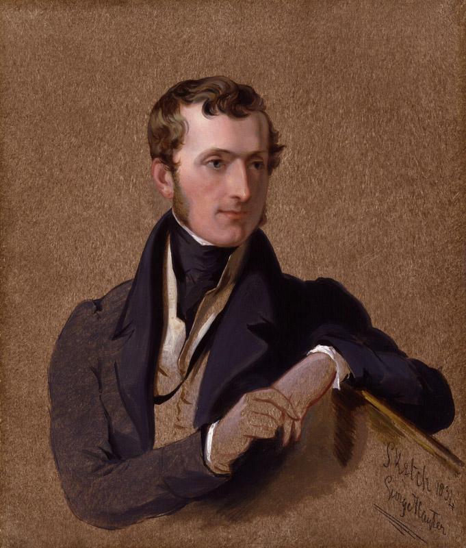 Philip Stanhope, 5th Earl Stanhope by Sir George Hayter