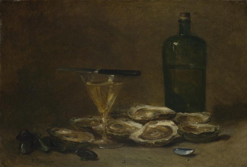Philippe Rousseau - Still Life with Oysters