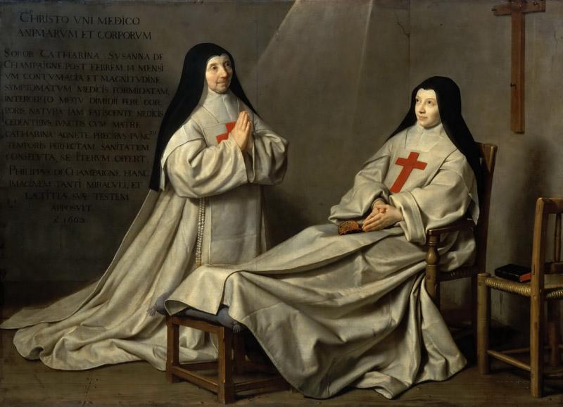 Philippe de Champaigne -- Mother Catherine-Agnes Arnauld and Sister Catherine de Sainte Suzanne