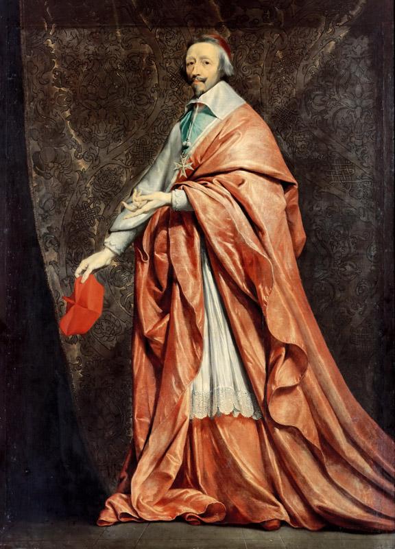Phillippe de Champaigne -- Portrait of Cardinal Richelieu