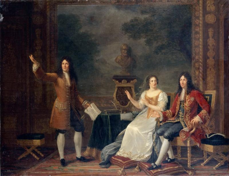 Phlipaut, Julie -- Racine lisant Athalie devant Louis XIV et Mme