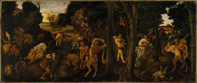 Piero di Cosimo--A Hunting Scene
