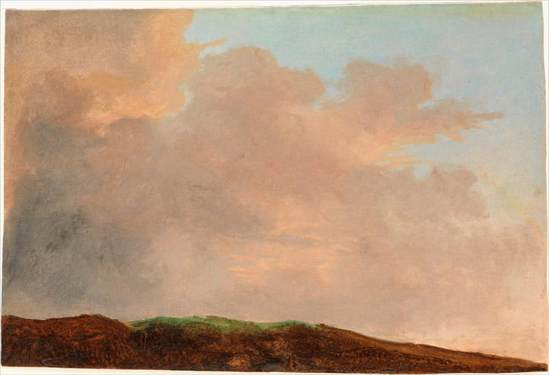 Pierre Henri de Valenciennes or Circle--Sky at Dusk