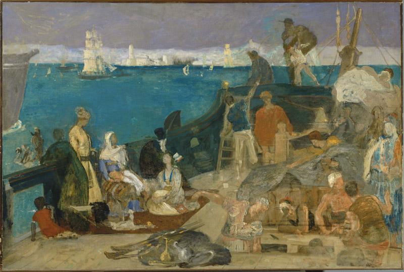 Pierre Puvis de Chavannes (1824-1898)-Marseilles, Gateway to the Orient