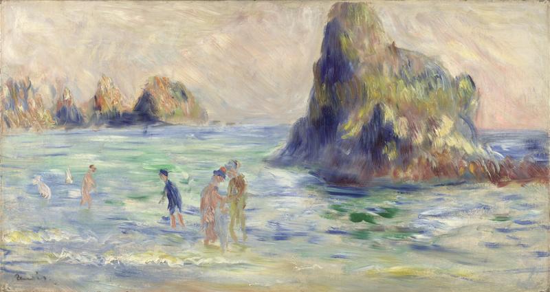 Pierre-Auguste Renoir - Moulin Huet Bay, Guernsey