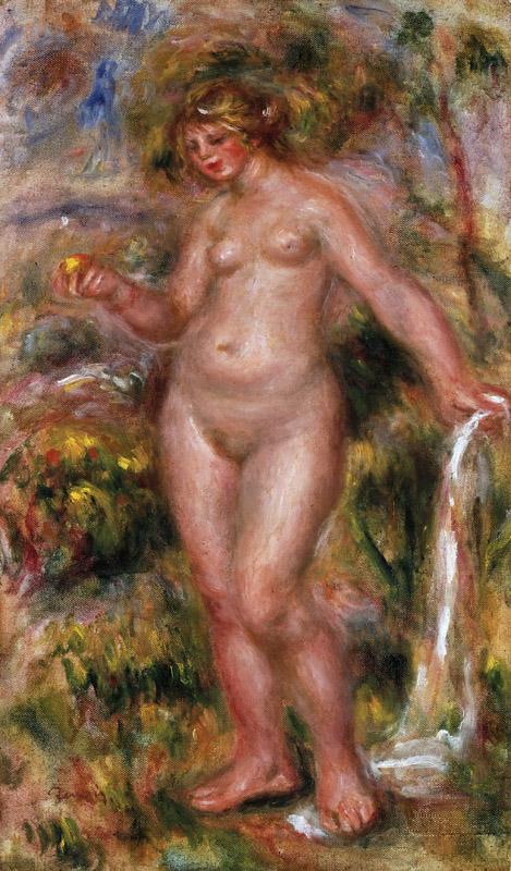 Pierre-Auguste Renoir, French, 1841-1919 -- Bather