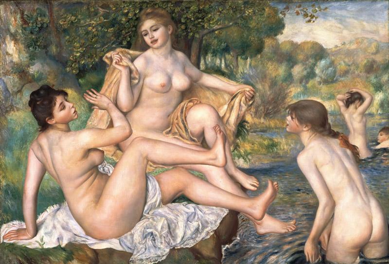Pierre-Auguste Renoir, French, 1841-1919 -- The Great Bathers
