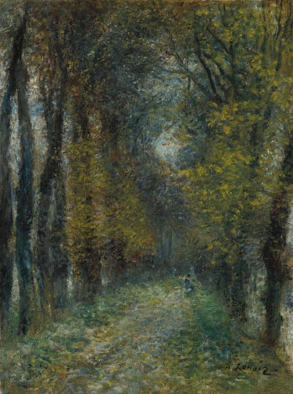 Pierre-Auguste Renoir-L Allee couverte