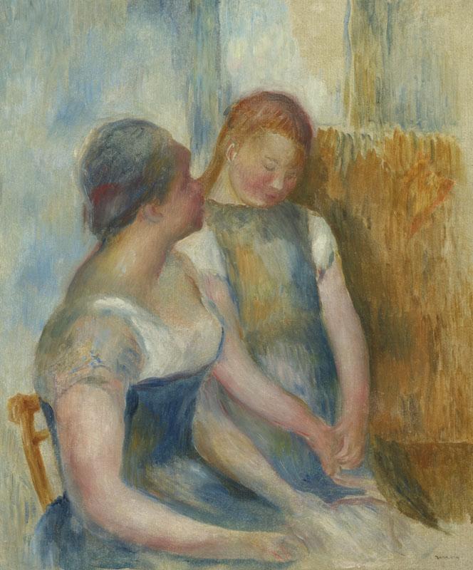 Pierre-Auguste Renoir-La Conversation