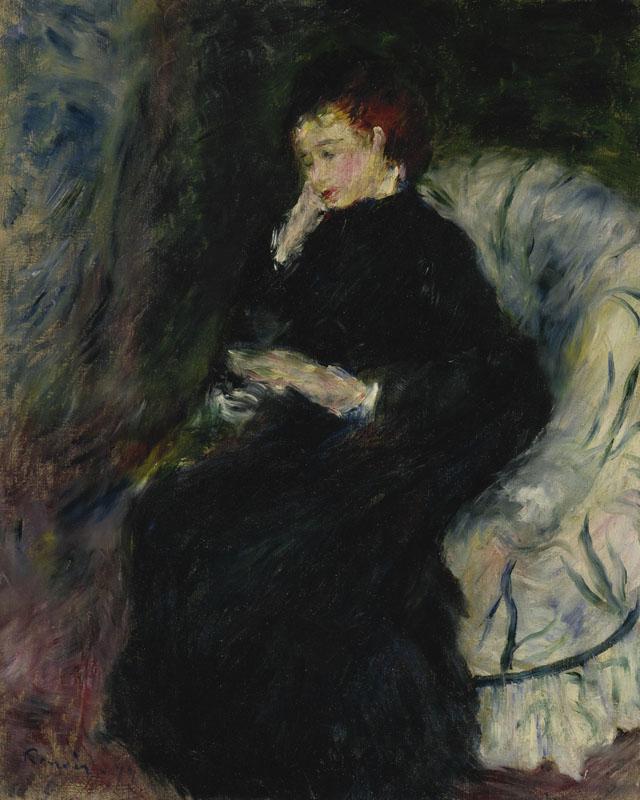 Pierre-Auguste Renoir-Liseuse