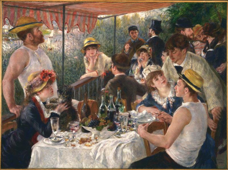 Pierre-Auguste Renoir-Luncheon of the Boating Party