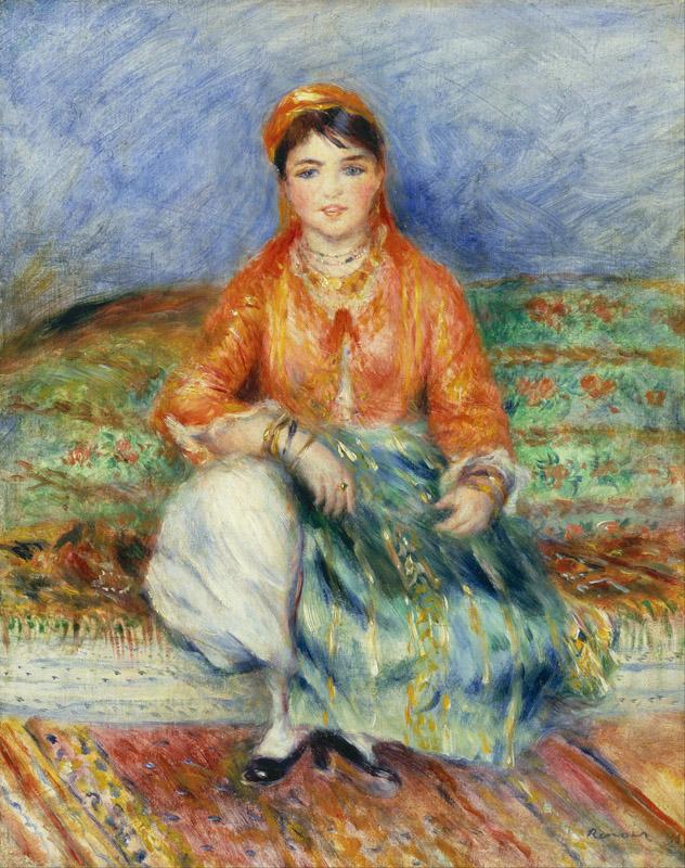 Pierre-Auguste Renoir - Algerian Girl - Google Art Project