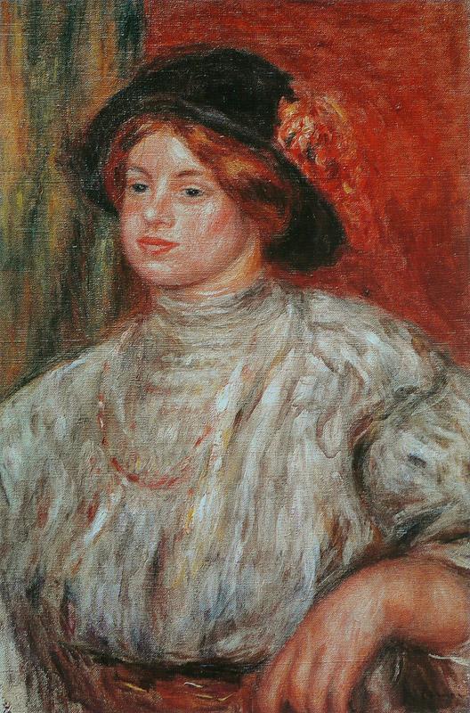 Pierre-Auguste Renoir - Gabrielle au chapeau