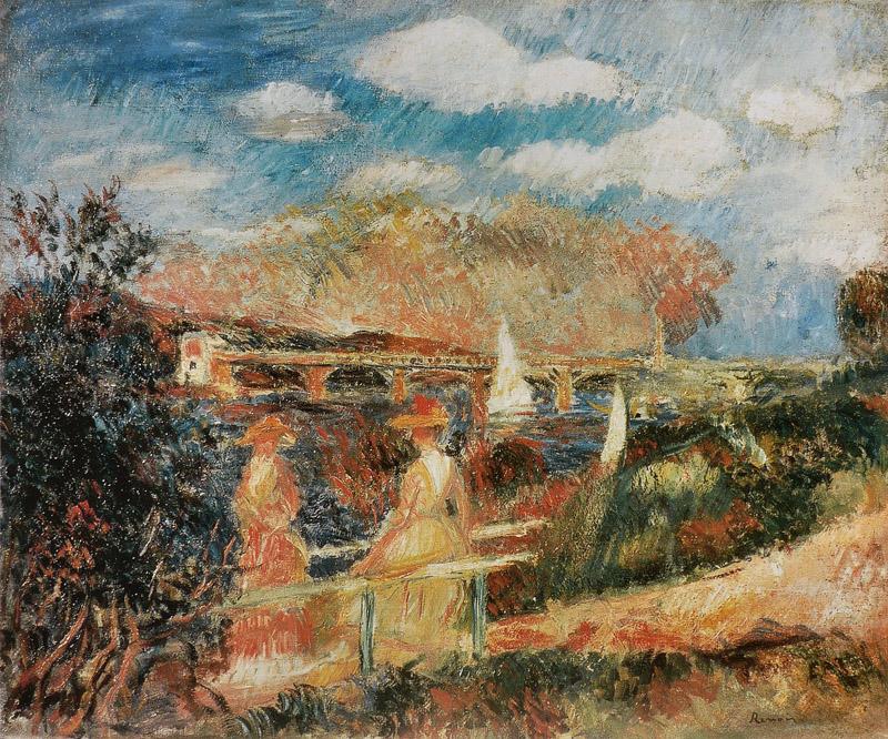 Pierre-Auguste Renoir - Les Bords de la Seine a Argenteuil