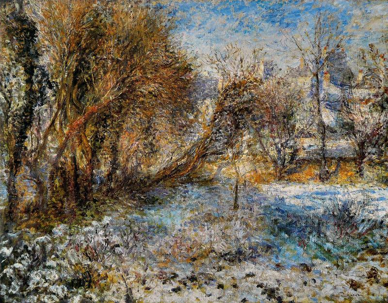 Pierre-Auguste Renoir - Paysage de neige (1875)