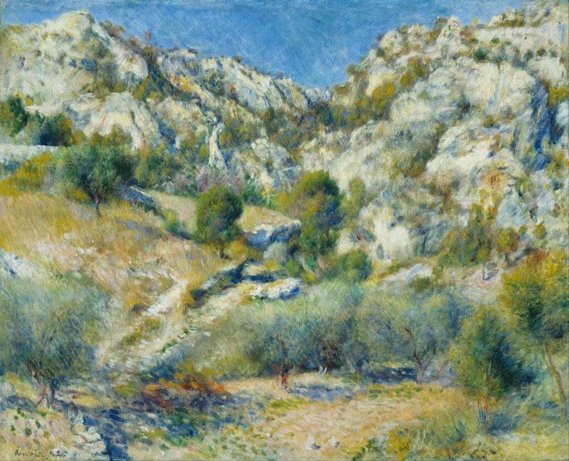 Pierre-Auguste Renoir - Rocky Crags at L Estaque