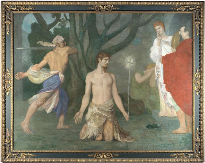 Pierre-Cecile Puvis de Chavannes - The Beheading of Saint John the Baptist