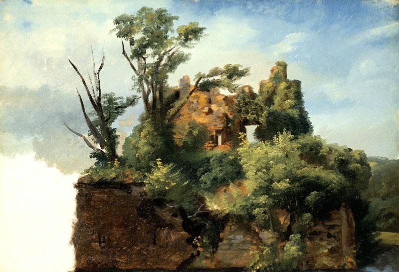 Pierre-Henri de Valenciennes - Landscape with Ruins