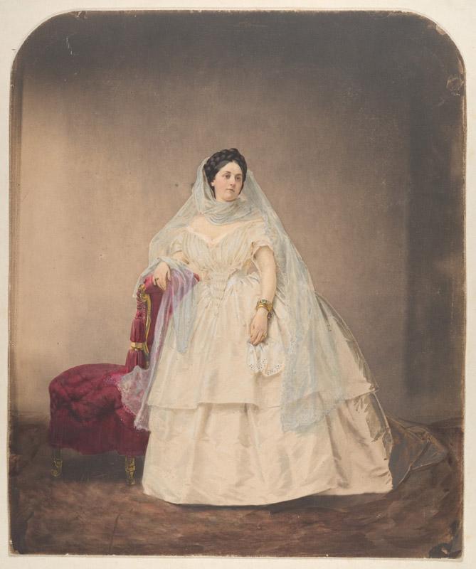 Pierre-Louis Pierson--Portrait in a White Dress