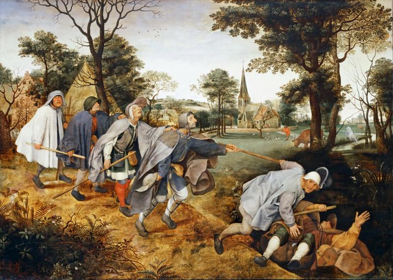 Pieter Brueghel II (1564 or 1565-1637 or 1638) -- The Blind Leading the Blind