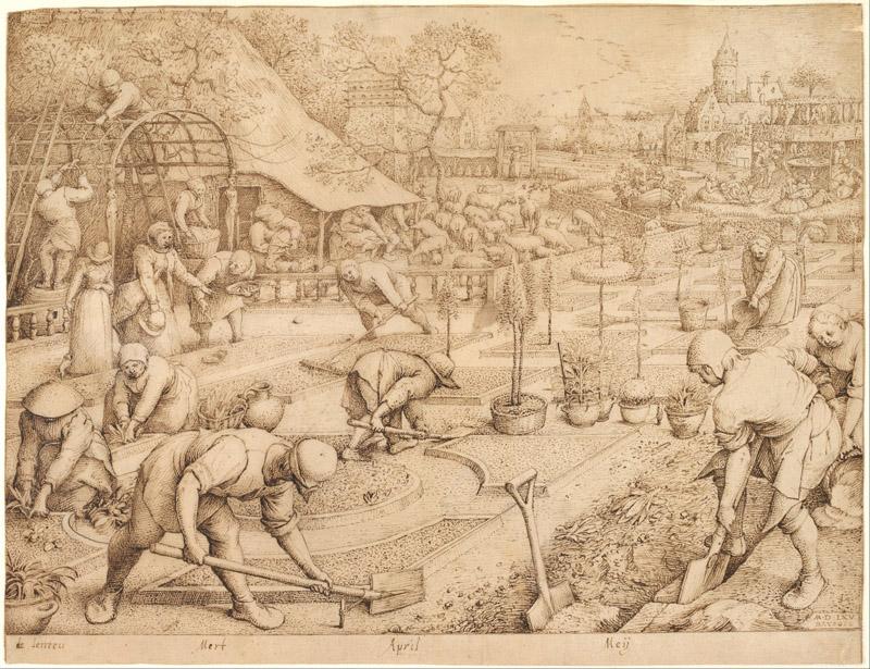 Pieter Brueghel the Elder (1526-1530-1569)-Spring, 1565