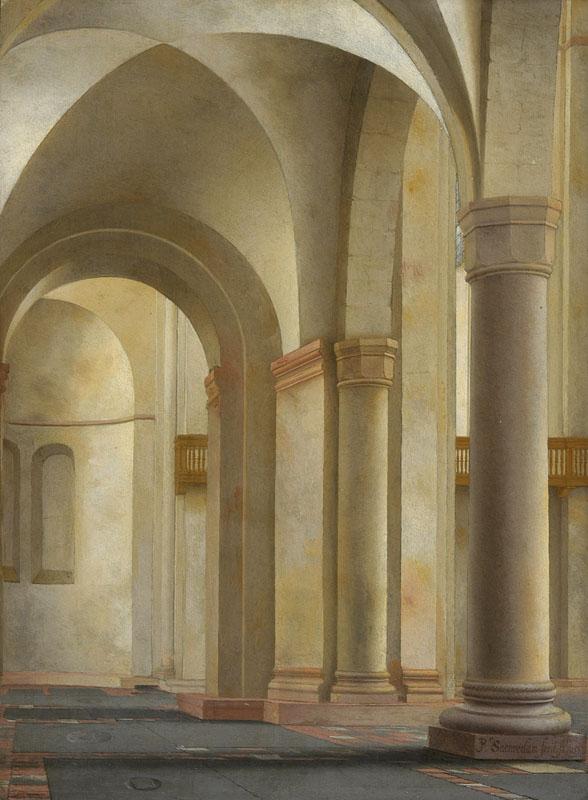 Pieter Jansz. Saenredam - Interior of the Mariakerk, Utrecht