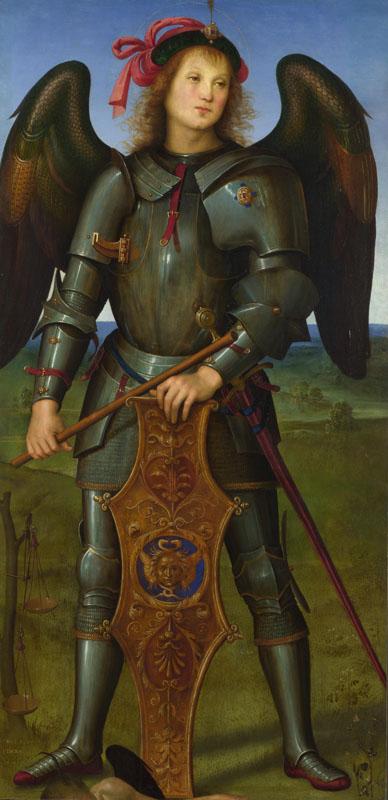 Pietro Perugino - The Archangel Michael