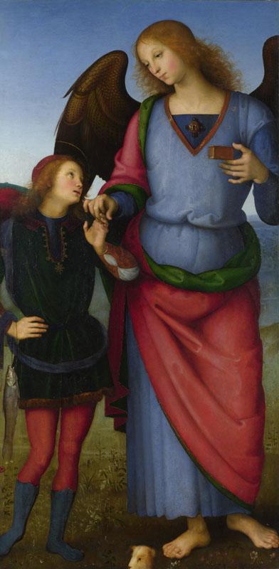 Pietro Perugino - The Archangel Raphael with Tobias