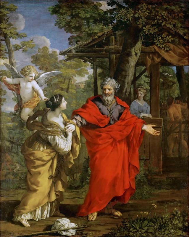 Pietro da Cortona (1596-1669) -- Hagar Return