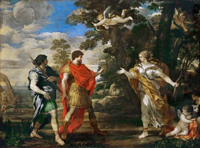Pietro da Cortona (1596-1669) -- Venus, Hunting, appears to Aeneas