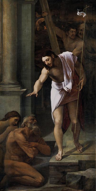 Piombo, Sebastiano del-Bajada de Cristo al Limbo-226 cm x 114 cm