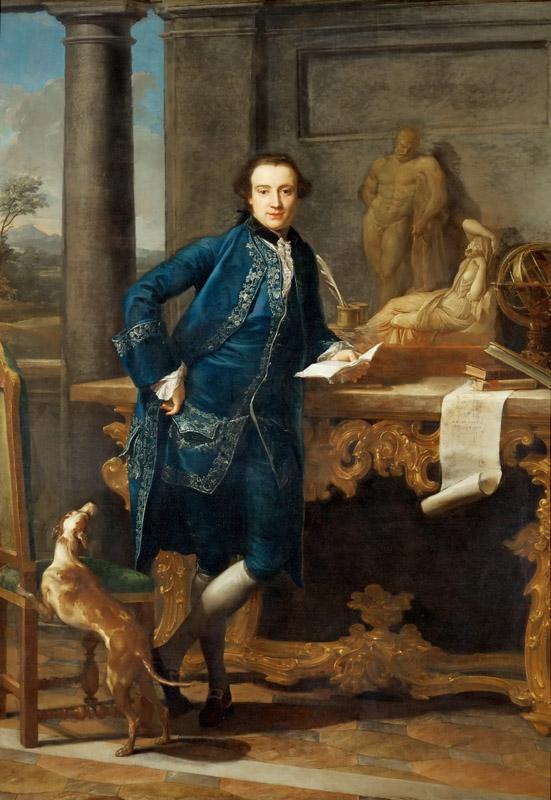 Pompeo Batoni (1708-1787) -- Lord Charles John Crowle