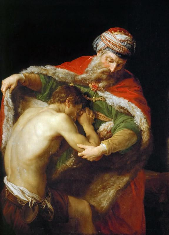 Pompeo Batoni (1708-1787) -- Return of the Prodigal Son