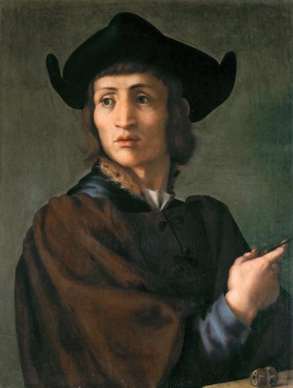 Pontormo (1494-1557) -- Portrait of a Jeweler