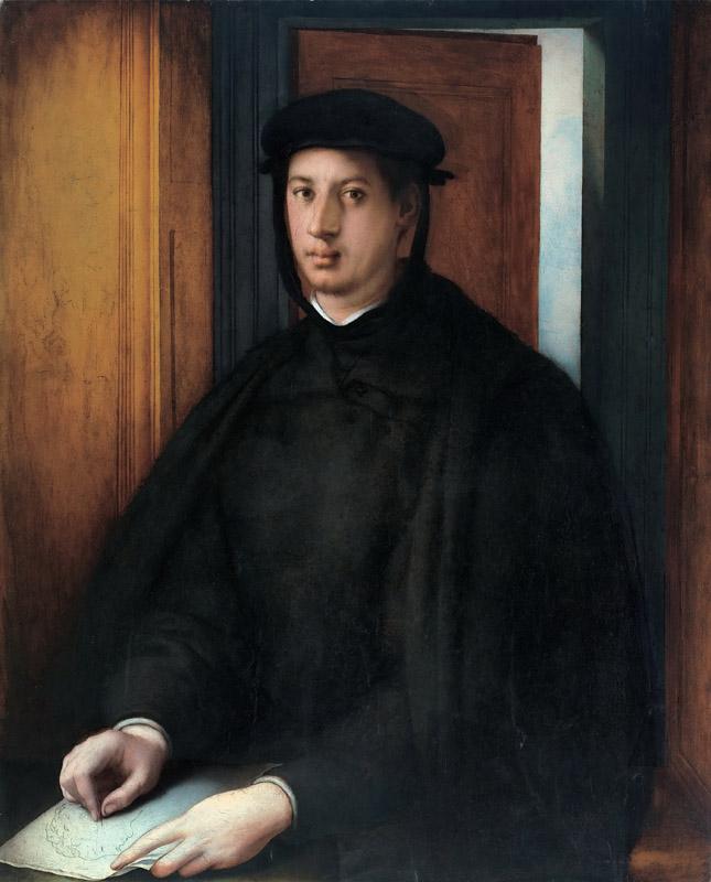 Pontormo (Jacopo Carucci), Italian (active Florence), 1494-1557 -- Portrait of Alessandro de Medici
