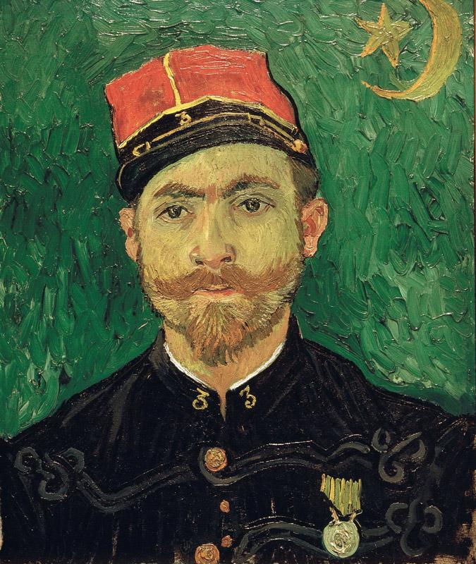 Portrait of Milliet, Second Lieutenant of the Zouaves