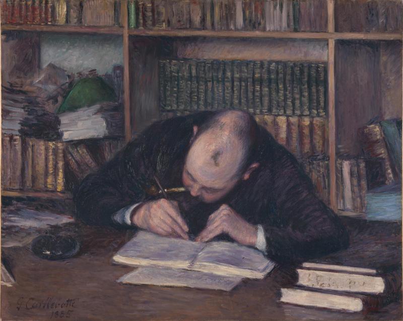 Portrait of the Bookseller E