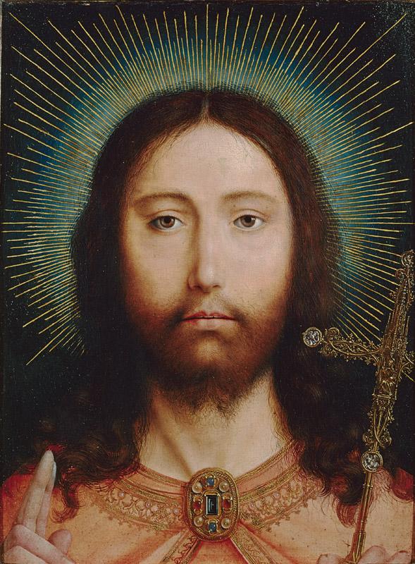 Quentin Massys - Christus Salvator Mundi, c. 1505