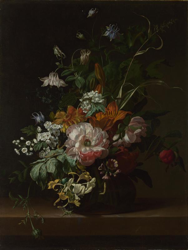 Rachel Ruysch - Flowers in a Vase