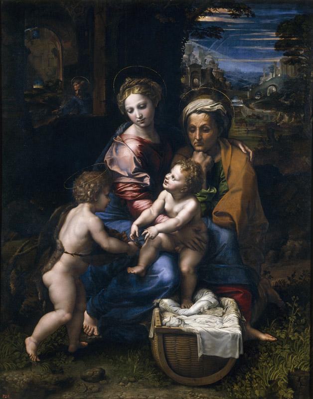 Rafael Romano, Giulio-Sagrada Familia, llamada la Perla-147,4 cm x 116 cm x 2,8 cm