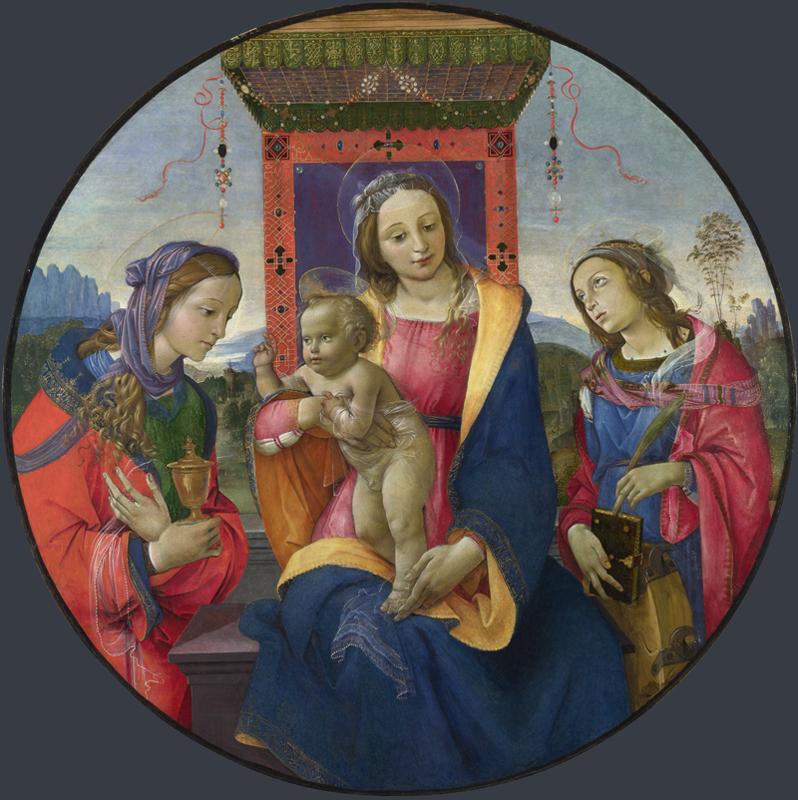 Raffaellino del Garbo - The Virgin and Child with Saints