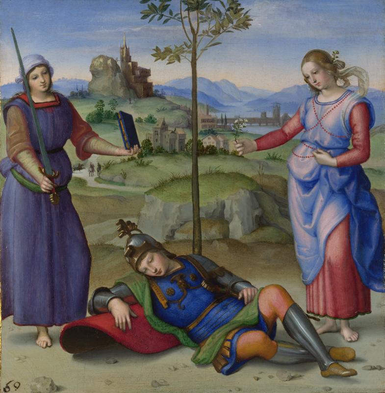 Raphael - An Allegory (Vision of a Knight)